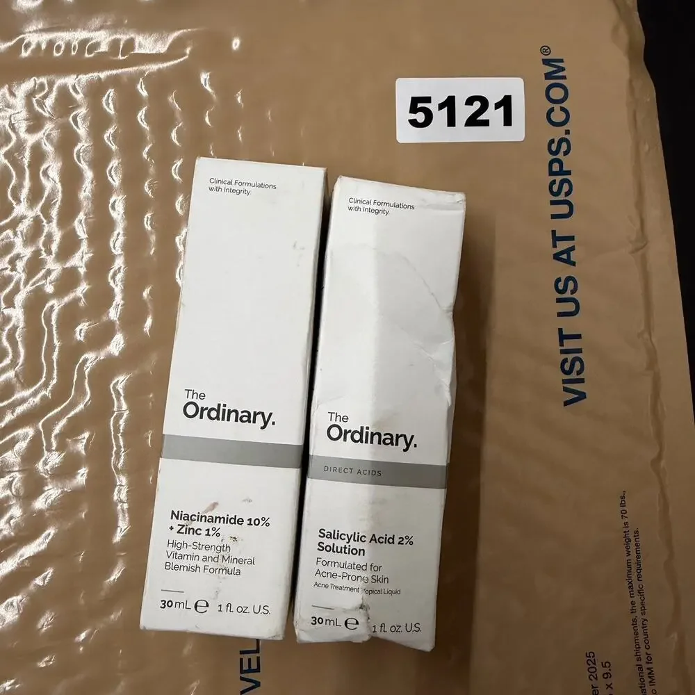 The Ordinary Salicylic Acid 2% Solution Blemish Prone Skin + Niacinamide 2pc SET